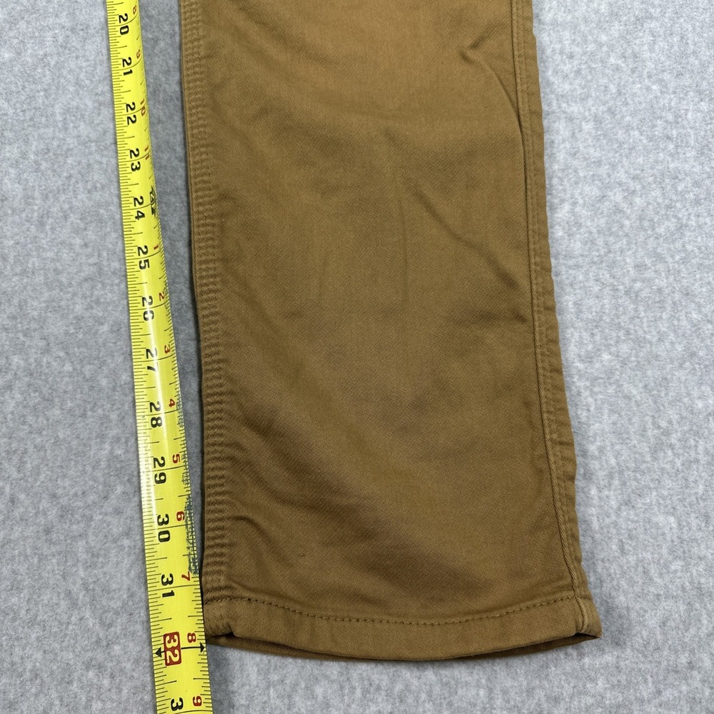 DU/ER No Sweat N2X Relaxed Taper Pants Stretch 30x32 Men's Khaki Chino DUER - Picture 10 of 15